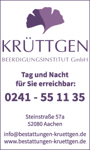 kruettgen bestattungen aachen banner