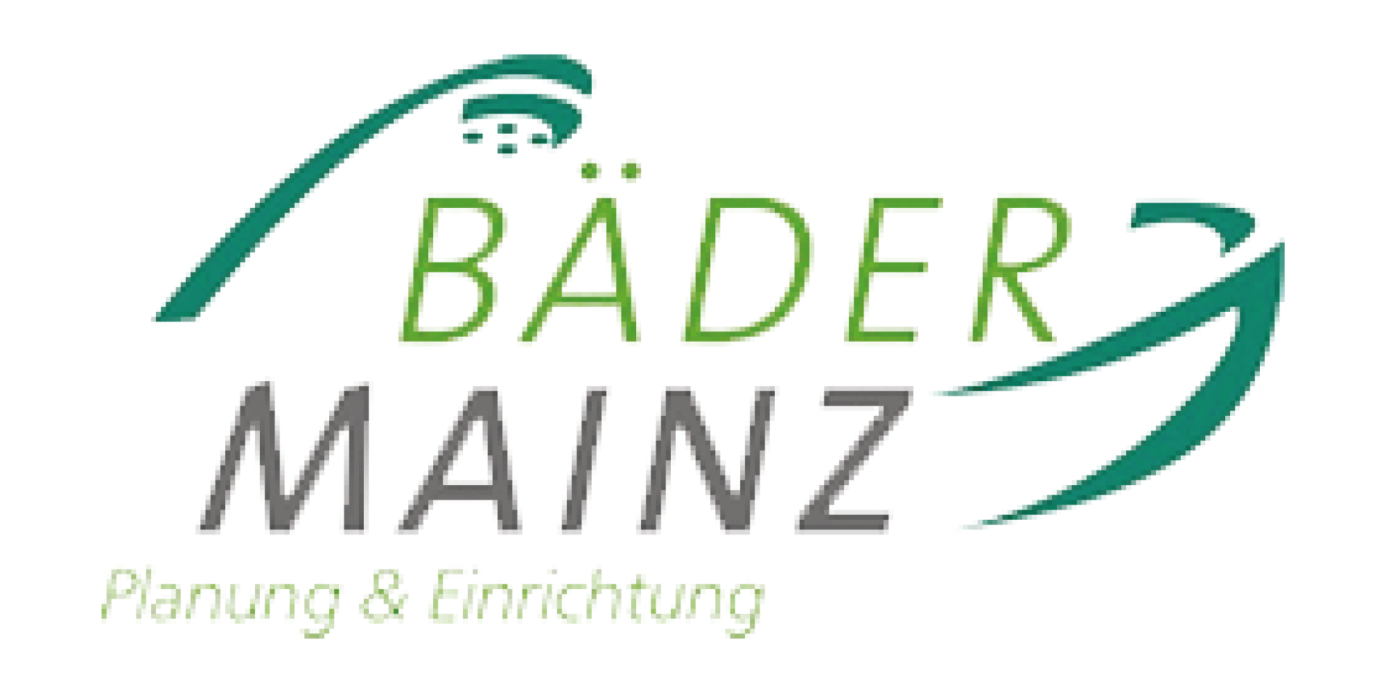Logo der Firma Bäder Mainz in Herzogenrath als modernes Markenzeichen für professionelle Badsanierung und hochwertige Badlösungen